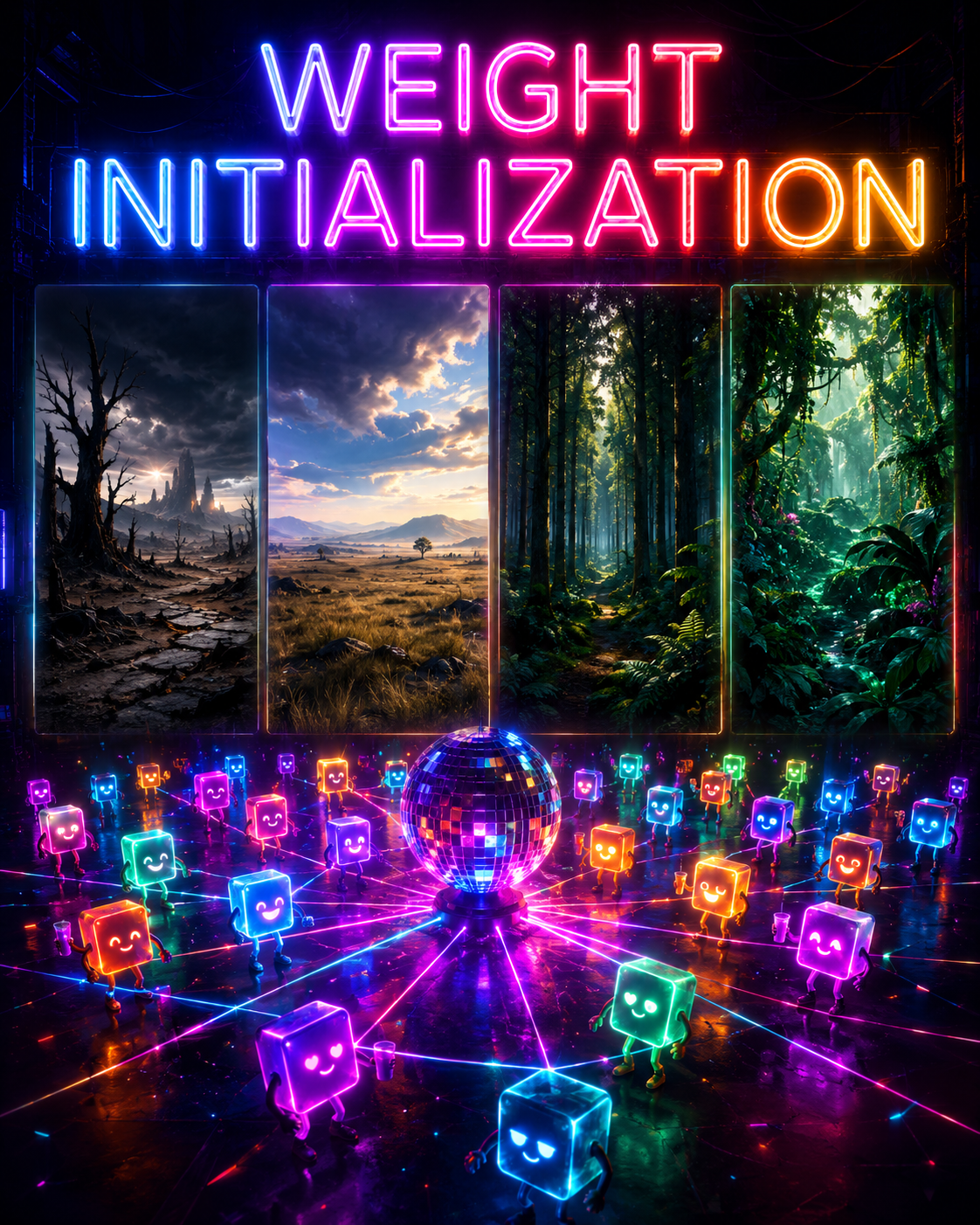 Weight Initialization Lab