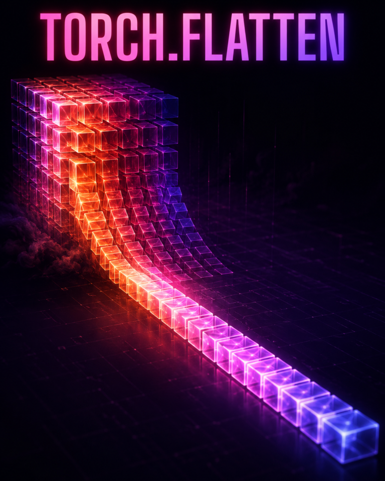 flatten in pytorch