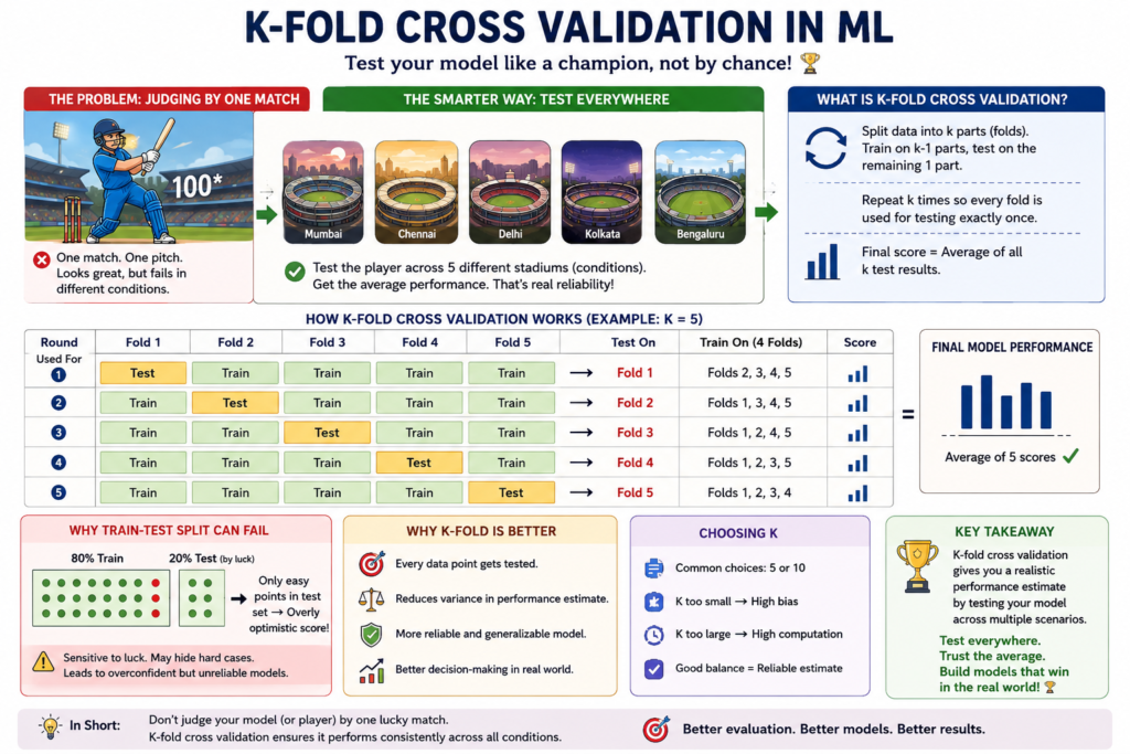 k-fold cross validation