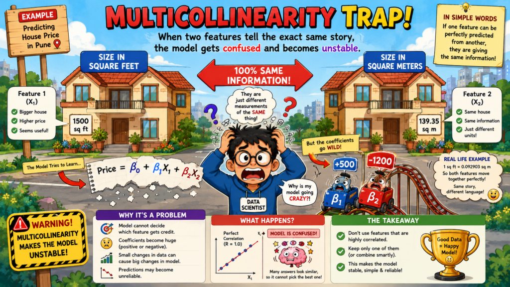 multicollinearity in linear regression