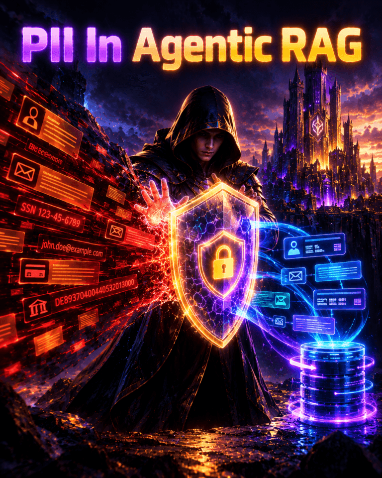 Securing Agentic RAG: How to Sanitize PII Before It Hits Your Vector DB