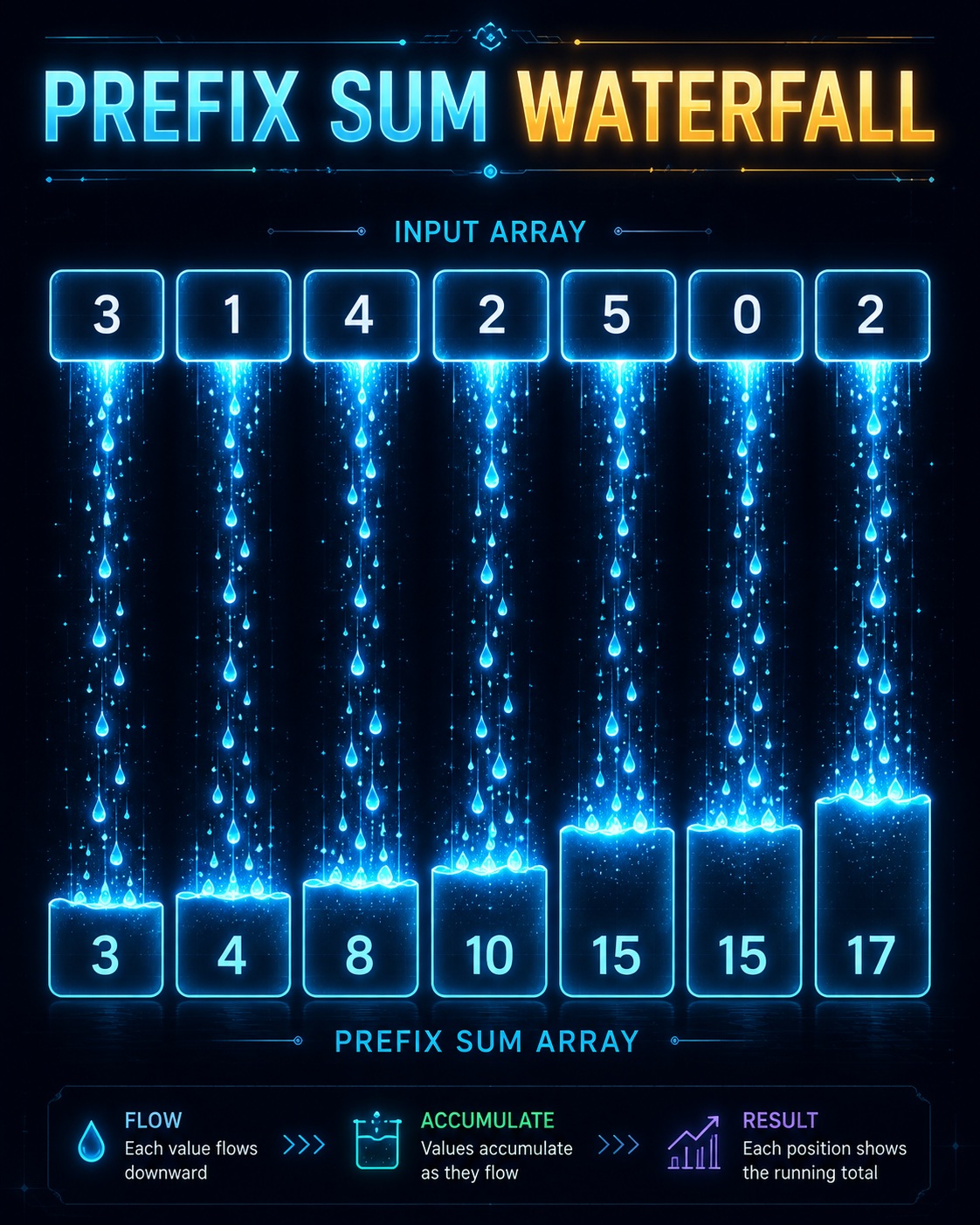 The Prefix Sum Waterfall