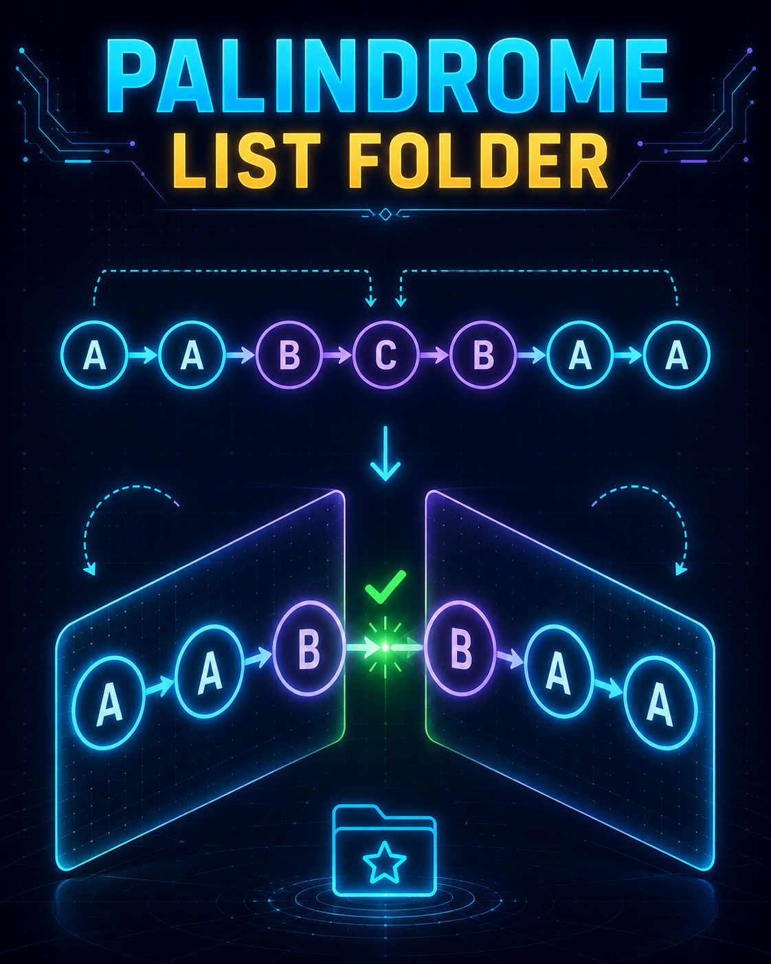 The Palindrome List Folder