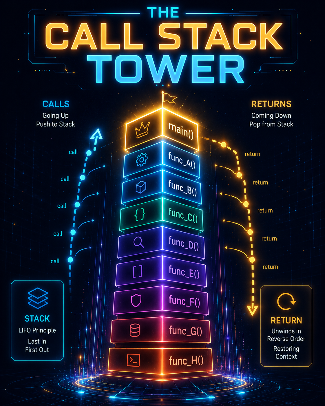 The Call Stack Tower
