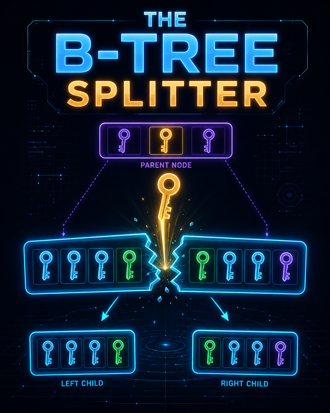 The B-Tree Splitter