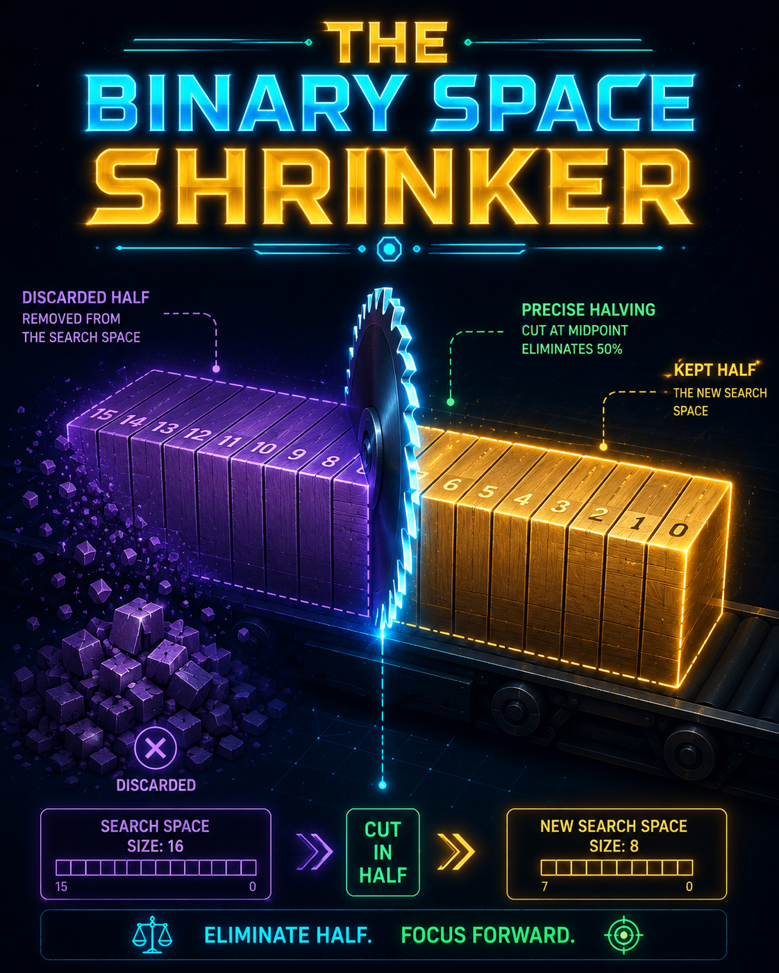 The Binary Space Shrinker