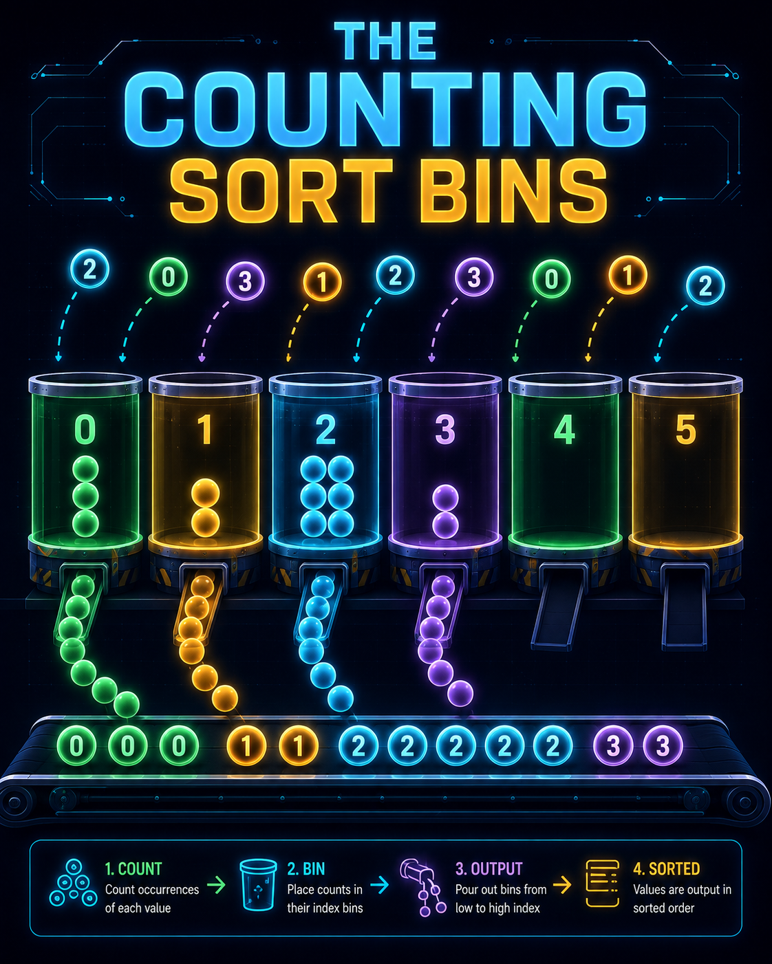 The Counting Sort Bins