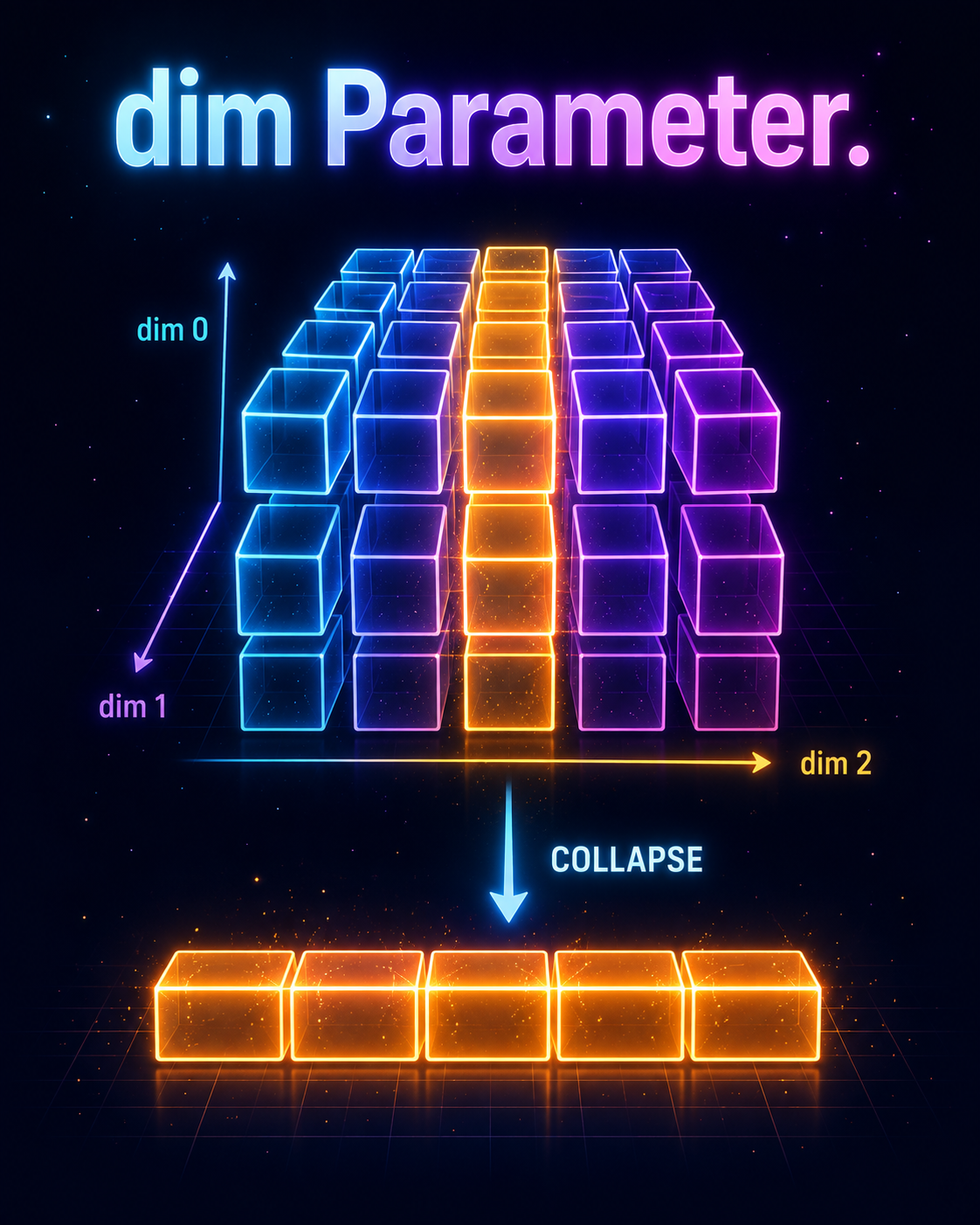 dim Parameter Collapse